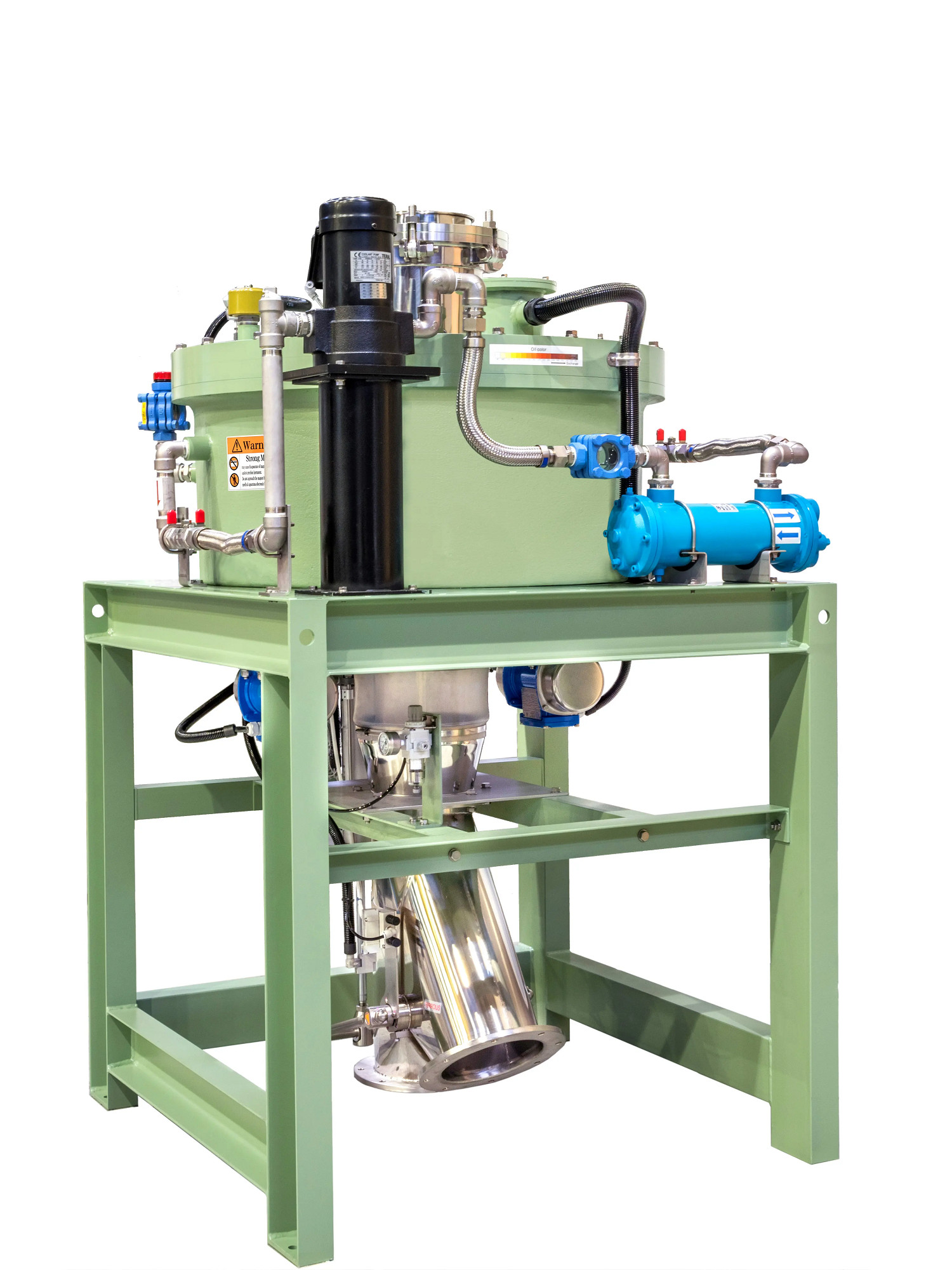Custom Magnetic Separation Machine Full Auto Wet Magnetic Drum Separator