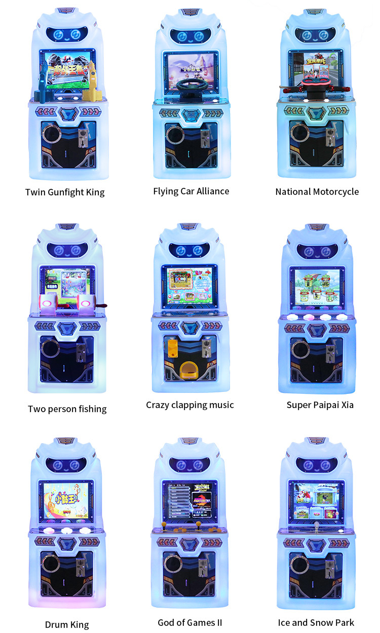 2025 New Model Commercial Coin-operated Arcade Game Machine For Children