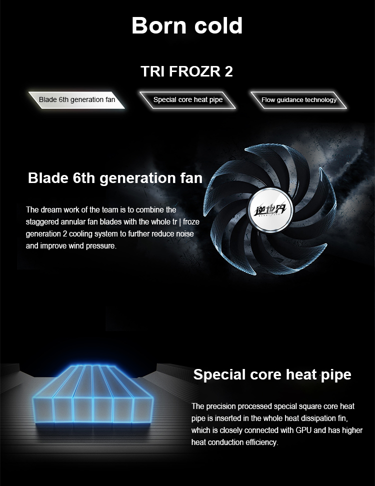 1830 MHz Gaming Graphics Card 8GB GDDR6 256bit RTX 3070 Graphic Card