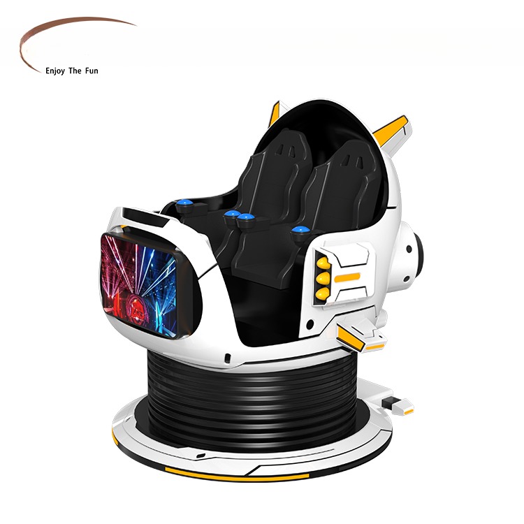 Dreamland 9D VR Panda Adventure Twin VR UFO 360 Virtual Reality Amusement Equipment 360 VR Chair