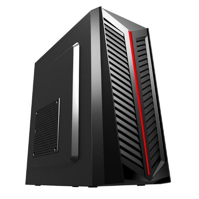 Micro MATX ARGB Computer Cabinet RGB LED PC Case 4 Full Slots