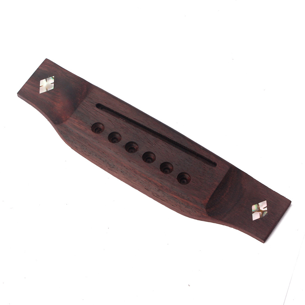 Six String Acoustic Guitar Bridge Slotted 72*3mm For All Types Of Guitars
