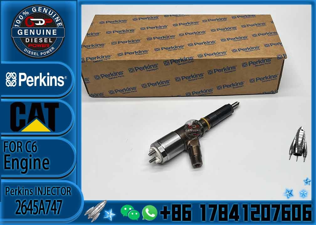 Cat engine parts 320d injector 3200680 320-0680 2645A747 for caterpillar c6.6 injectors
