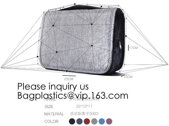 Trend Design Velvet Quilted Cosmetic Bag,Customized 2pcs Set Makeup Bag, Wholesale Travel Mens Toiletry Bags