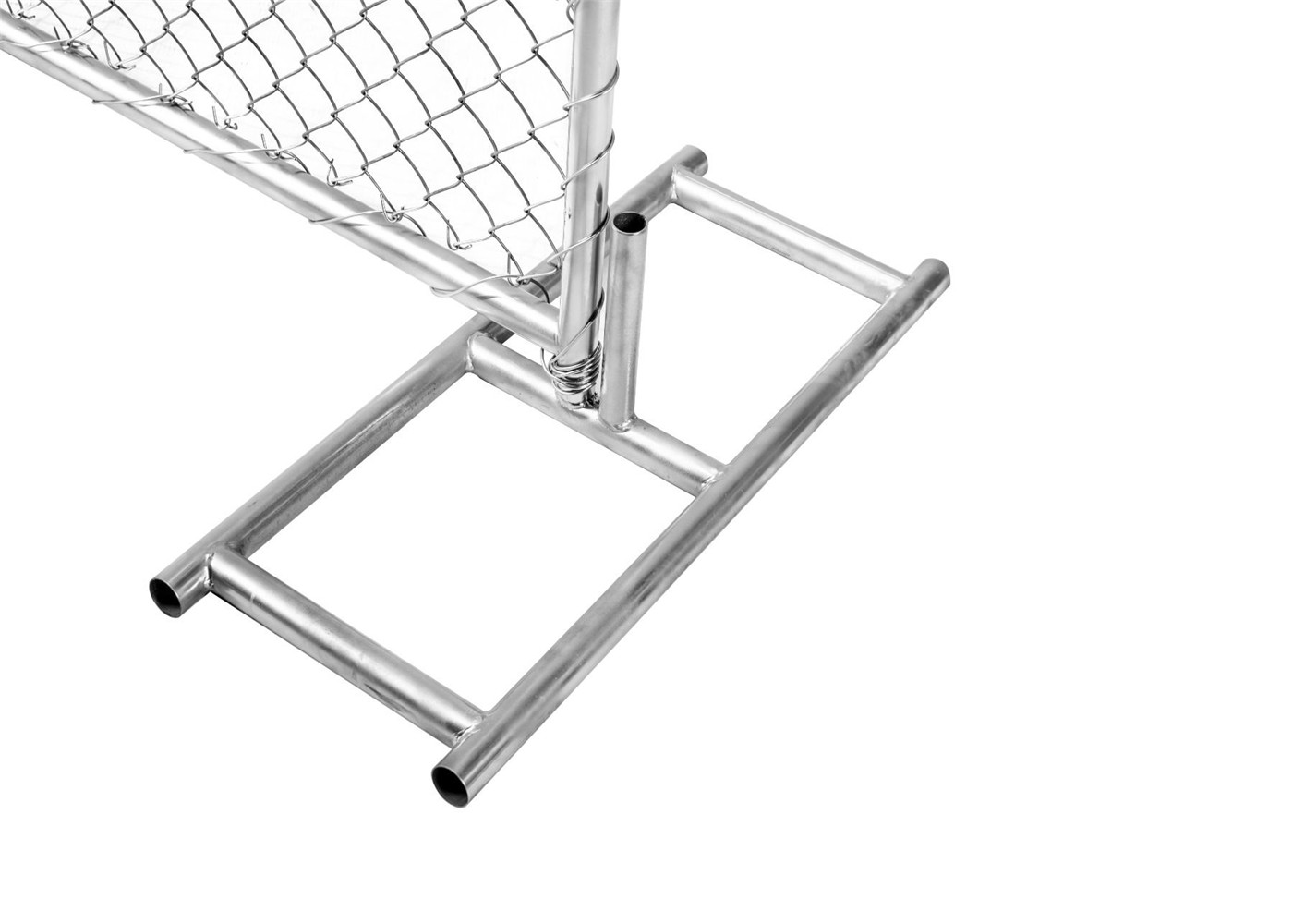 1⅞"(48mm) tubing 6ft x 10ft cross brace temporary construction steel fence chain mesh 2¼"x2¼"(57mmx57mm) HDG to be 275g