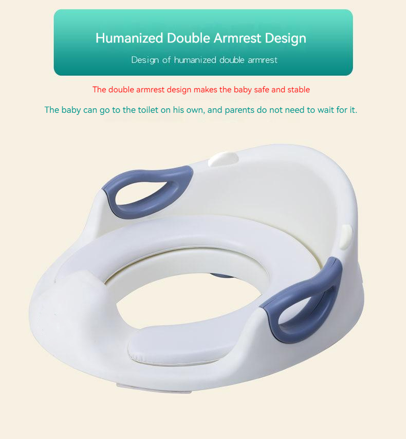 Newborn Products Baby Toilet Seat With Logo Customization Anti Splash