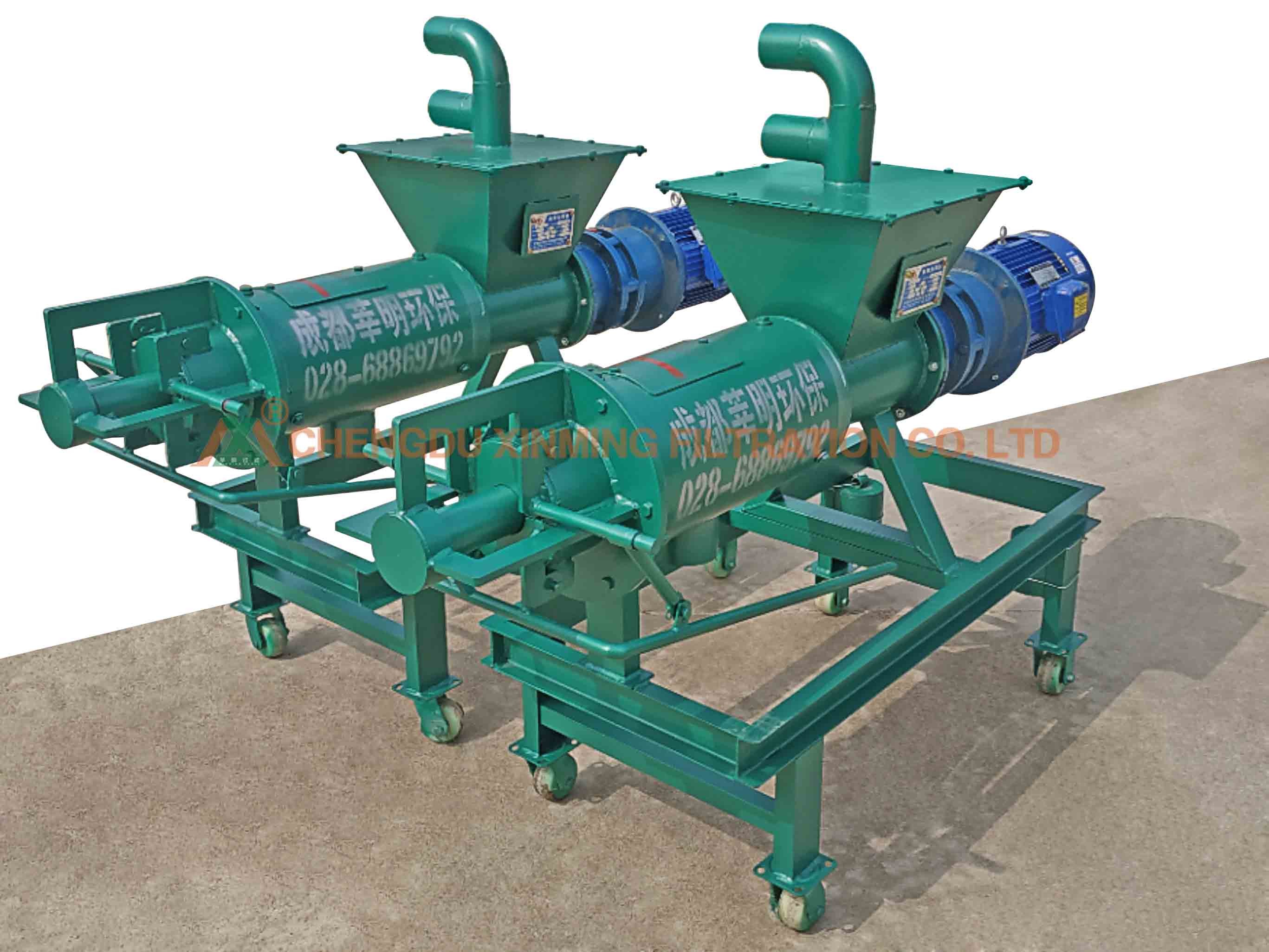 Animal Waste Water Industrial Filter Press Chicken Manure Dryer Machine