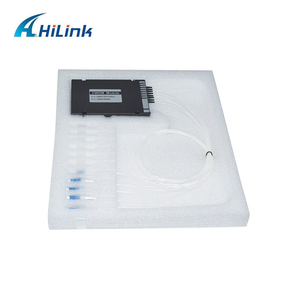 China 1270nm CWDM Mux Demux ABS Box Module 1X8CH Customized on sale