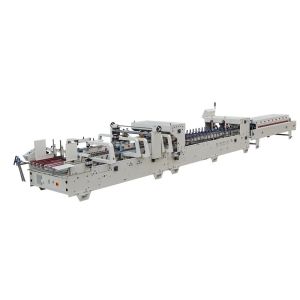  Automatic Crash Lock Bottom Box Folder Gluer Machine, Multi-function by gluing wheels Manufactures