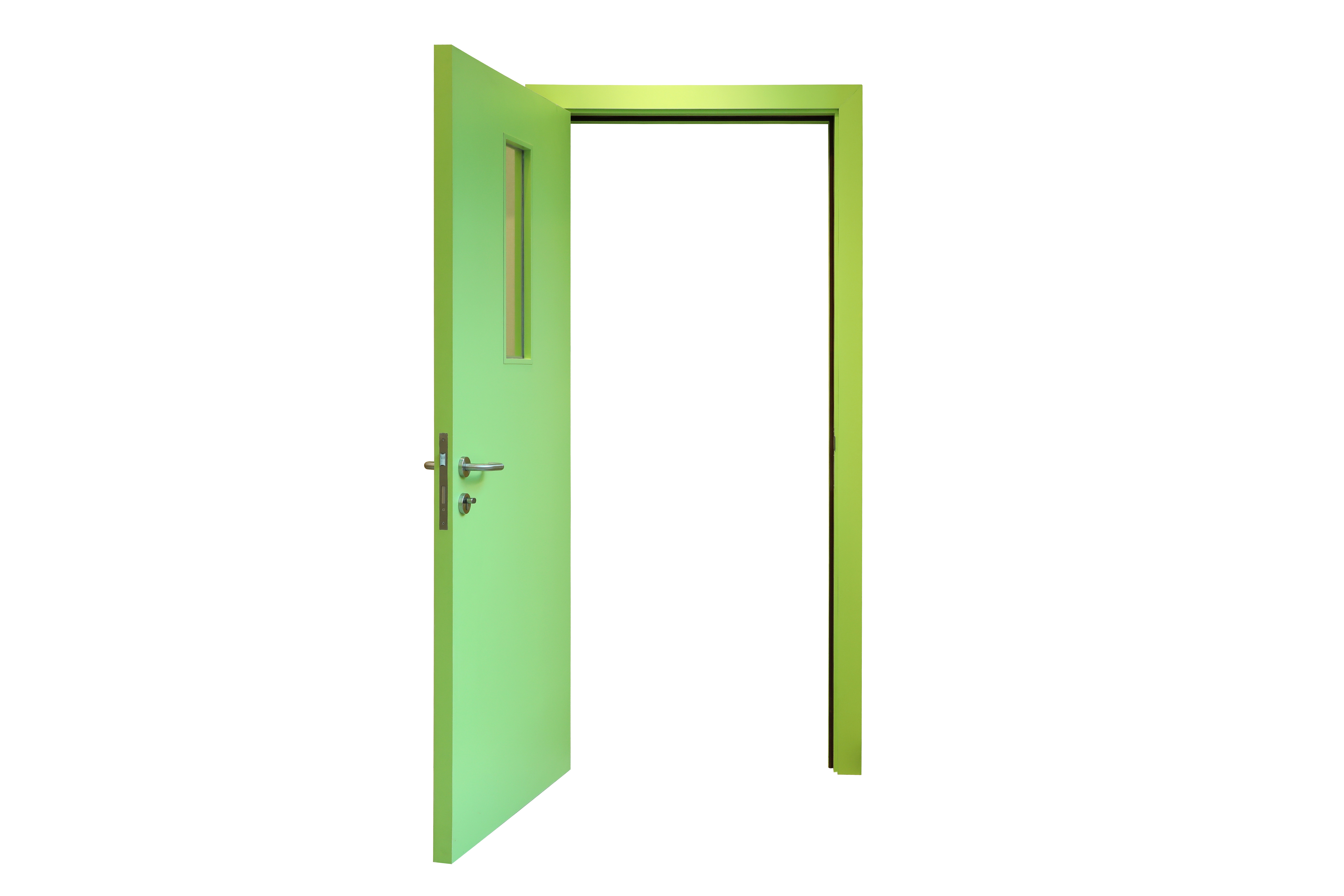 Commercial 38db Steel Fire Rated Wood Doors For School