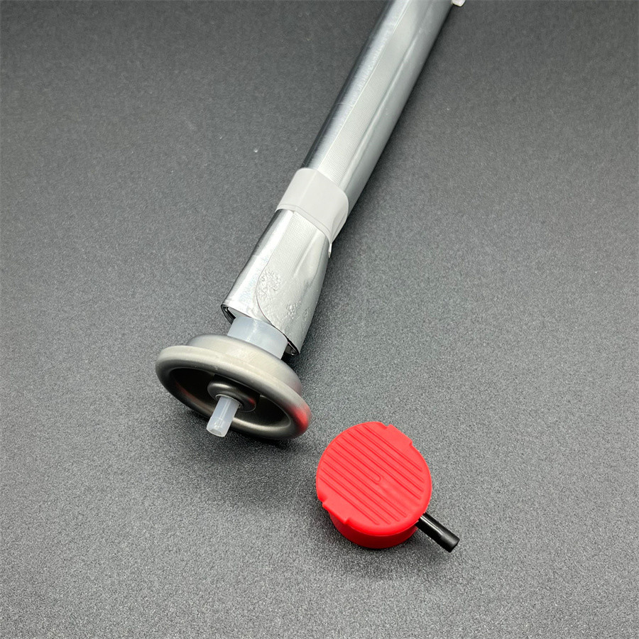Durable Male Key Chain Pepper Spray Valve Cap - Quick Access Self-Defense Solution for Active Lifestyles