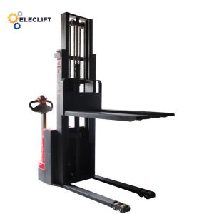  2.2Kw Full Electric Pallet Stacker 210Ah Warehouse Stacker Forklift Manufactures