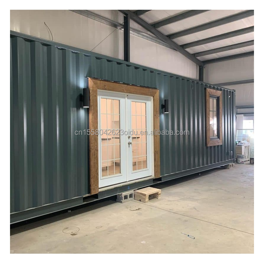 Aluminum Alloy Windows Modified 20ft 40ft Prefabricated Shipping Container Houses for Hotels Villas and Living 2 Bedrooms