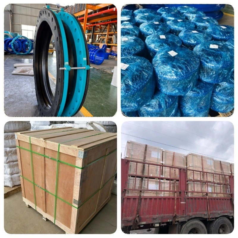 Chemical-resistant Flanging Rubber Expansion Joints Industrial Grade Rubber Flanged Joints Best Rubber Flanged Joints For Vibration Absorption