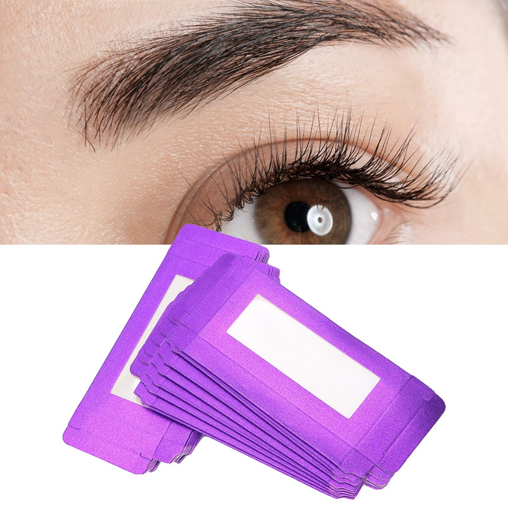 Competitive Makeup Cosmetic Eyelash Paper Box With Display Window for Facial Cleanser