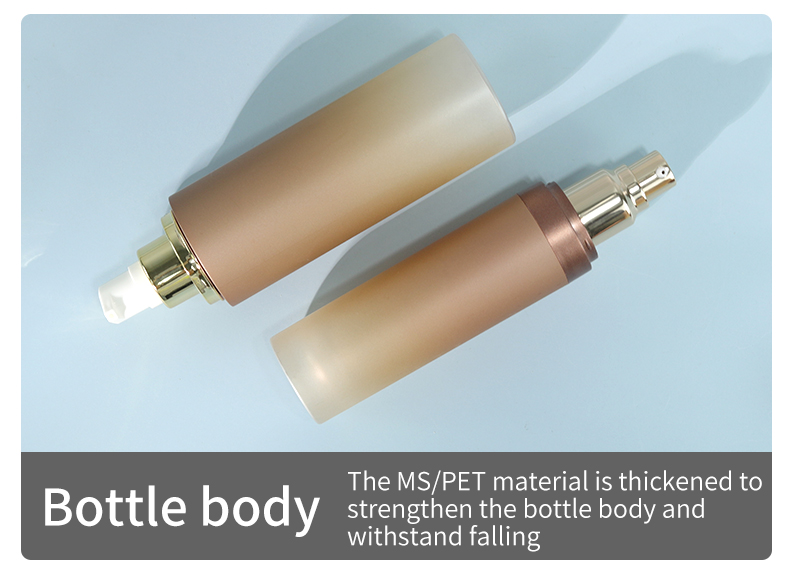 150ml Empty Skincare Jars Cosmetic Lotion Spray Pump Bottles With Acrylic Packaging Base Material Acrylic