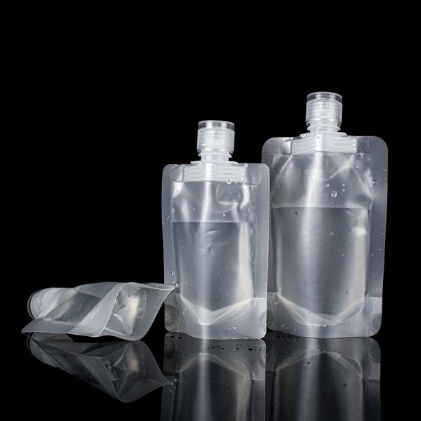 Spout 30ML 50ML 100ML Spouted Stand Up Pouch Matte Cosmetic Lotion Makeup