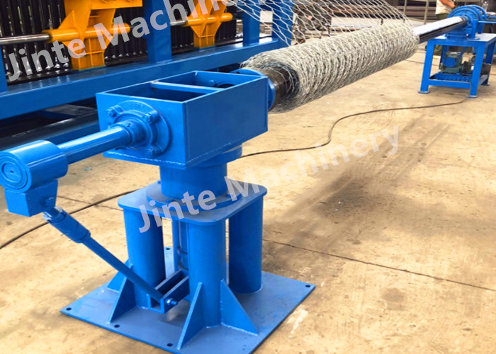 PVC Coated Wire 2300mm Width Gabion Mesh Machine Automatic