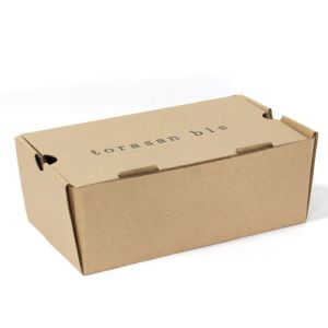  Brown Rectangular Shoe Recycled Corrugated Packaging Box Manufactures