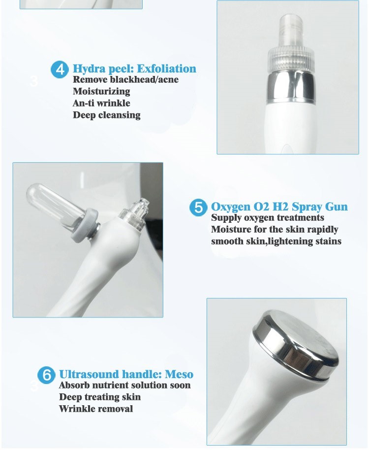 Salon used water dermabrasion /Hydra microdermabrasion machine/spa facial cleaning Hydro Dermabrasion machine