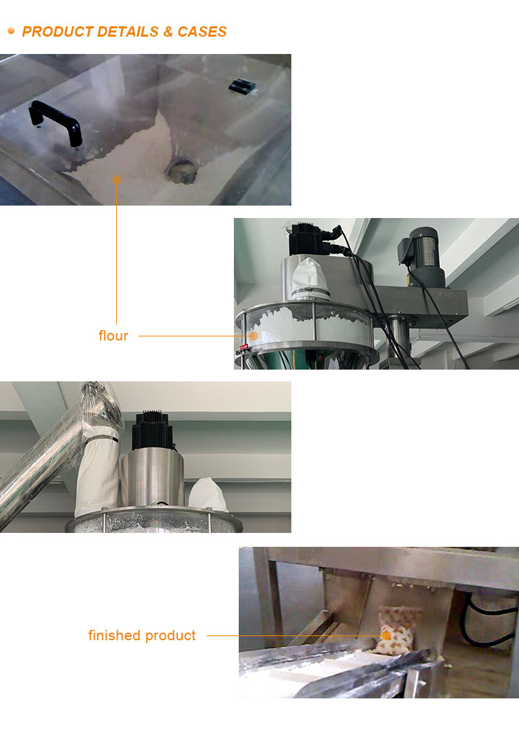 50-2000g 1kg 2kg 3kg Powder Packing Machine Semi Automatic Auger Sachets