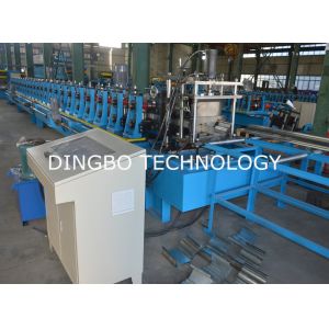 15m/min Chain Transmission 0.8mm K Style Gutter Roll Forming Machine