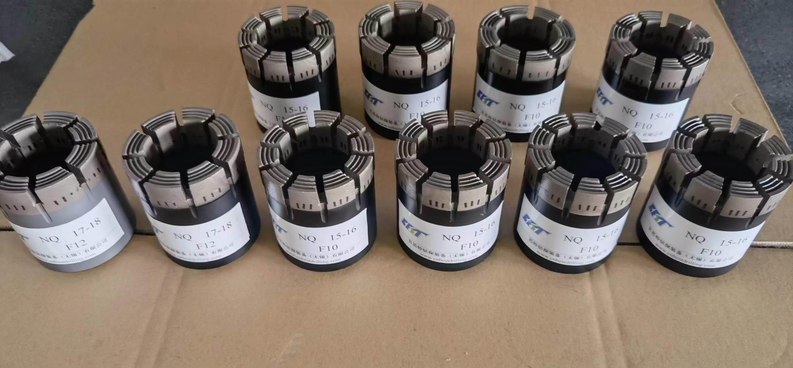 Smooth Surface Finish Impregnated Diamond Core Bit For Heavy Duty Drilling