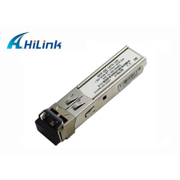 1.25Gbps Single Mode Fiber SFP Optical Module CWDM-SFP-1470 For Gigabit Ethernet