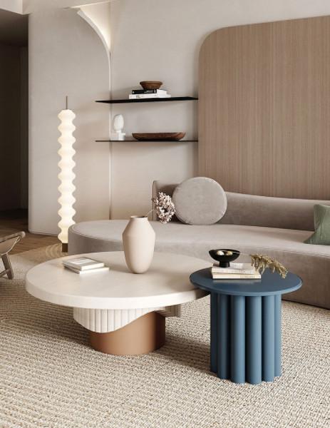 ISO18001 35cm Hotel Coffee Tables Nordic Solid Paint Small And Large Tea Table