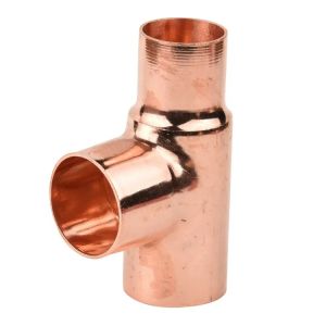 Silver Reducing Tee for Threaded/Socket Connection Applications