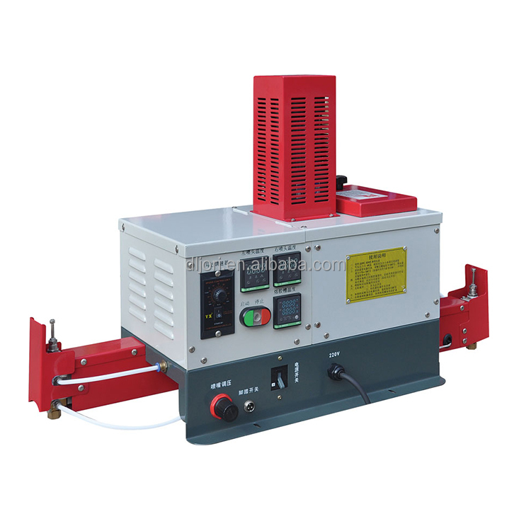 Single Spray Nozzle Motor Type Pedal Gluing Machine