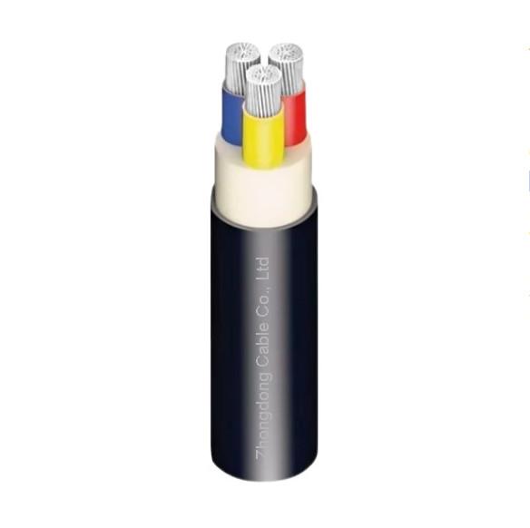 Aluminium Alloy Conductor Power Cable XLPE Insulation PVC Sheath Metal Tape