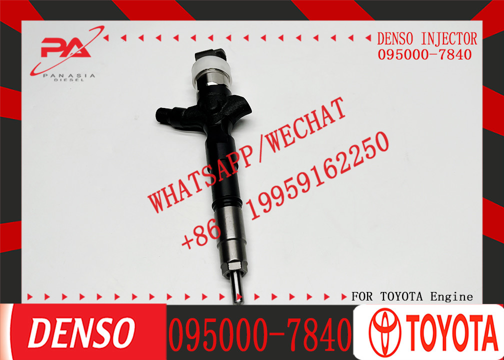 Common Rail Injector 095000-7840 DCRI107840 for TOYO-TA 23670-30130 23670-30260 23670-30330 23670-39175 23670-39255 23670-39305