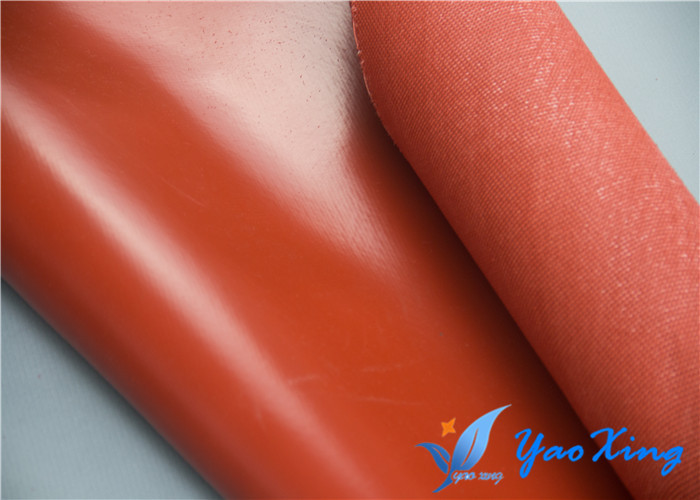 0.8mm Twill Woven Rubber Silicone Coated Glass Fabric