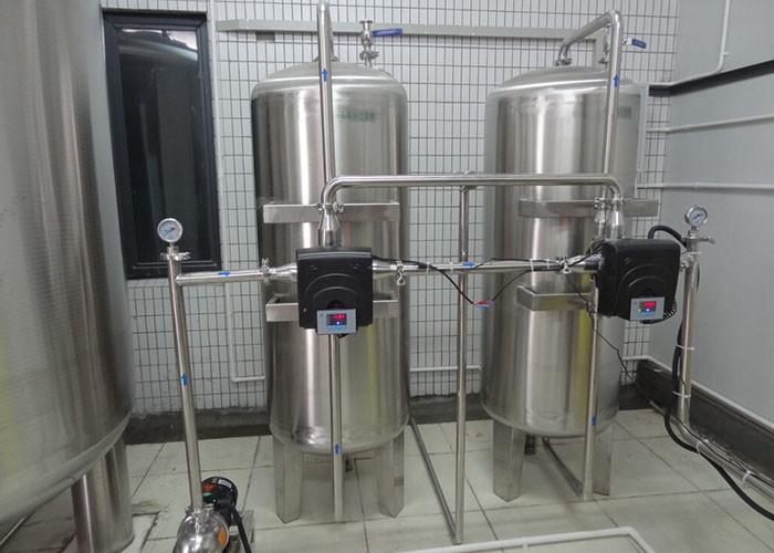 commercial Water Purification Machine Reverse Osmosis Water Filter 2000 Gpd