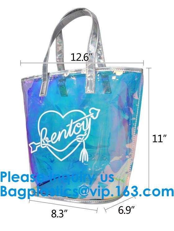 Holographic Makeup Bag Iridescent Cosmetic Bag Hologram Clutch Large Toiletries Pouch Holographic Makeup Pouch Bag