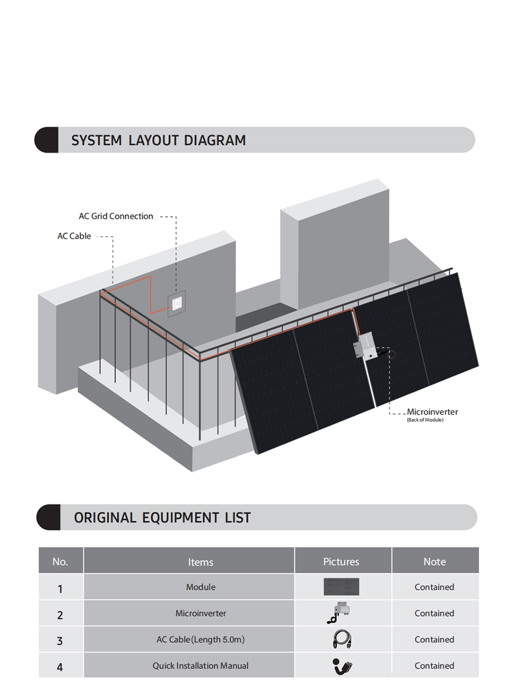Amosolar Solar Europe Warehouse 600W 800W Balcony Solar Panel System System Integration