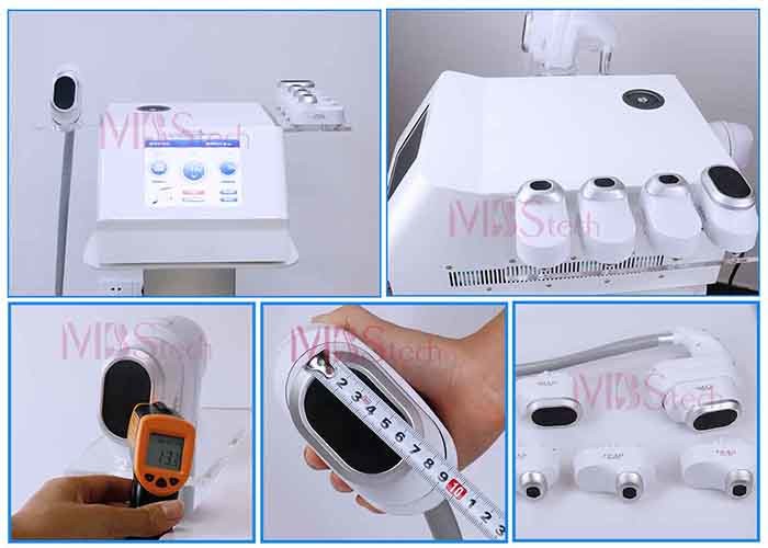 Cooling Skin Water Cooling 5D ICE HIFU Face Lifting Machine