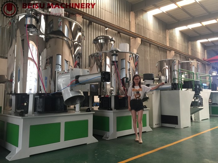 Durable High Speed PVC Powder Blender Mixer Machine For Color Sealing Strip