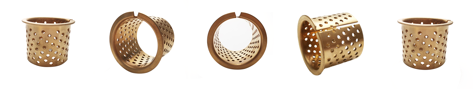 Customized Flange Bronze Bush Split Sleeve Bearing 