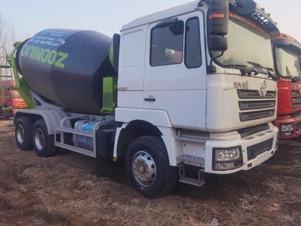 Second Hand SHACMAN F3000 Concrete Mixing Truck 6x4 340HP Used Concrete Mixer