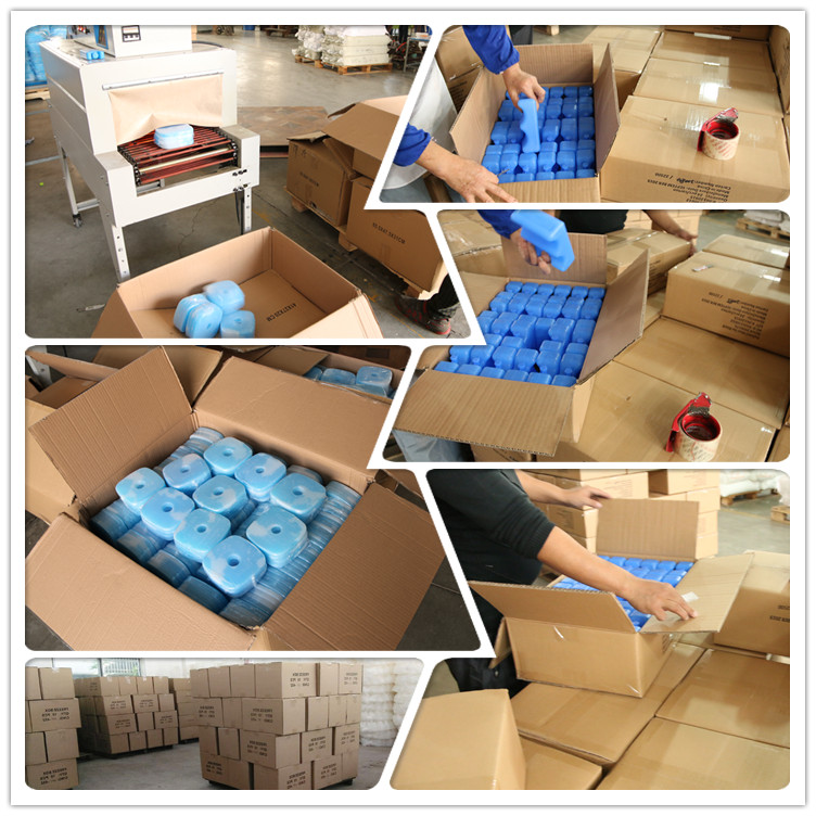 FDA approved Custom design gel filled bottle cooler gel ice pack