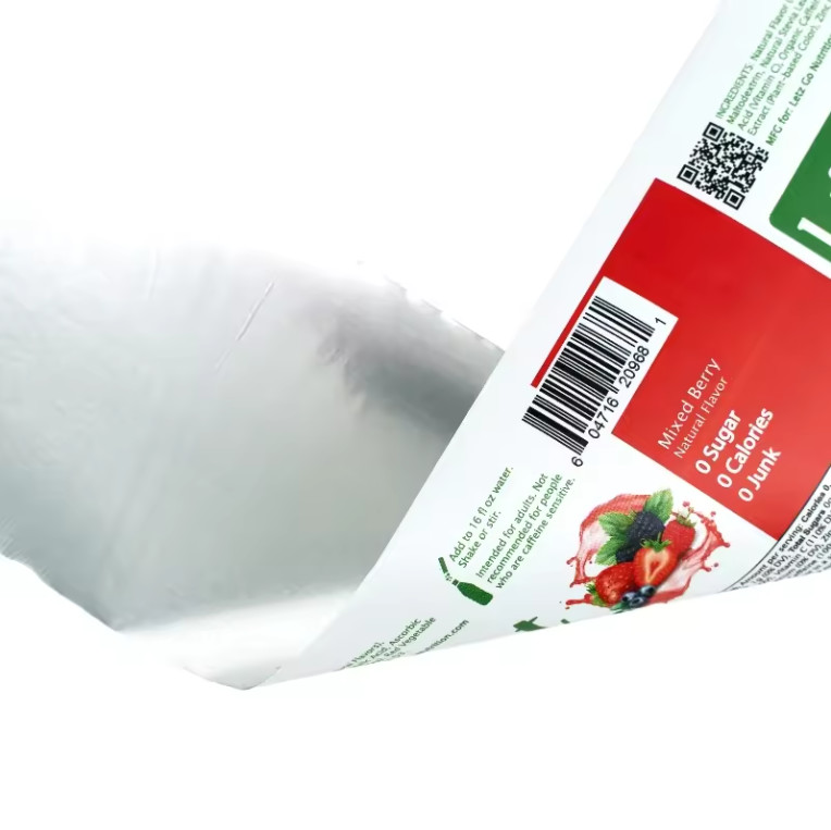 Custom Printing Automatic Sachet Packaging Food Grade Plastic Laminated Aluminium Foil Roll Film Cookies Food Packaging