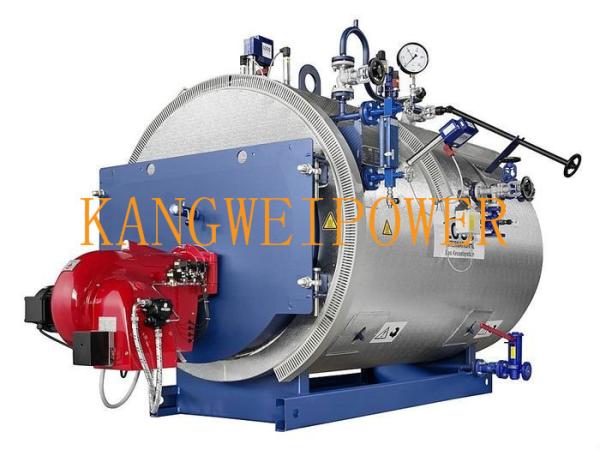 Water Tube Fuel Industrial Steam Boilers Horizontal Style 30T - 50T OEM