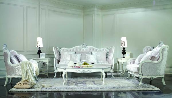 6 Piece Velvet Fabric Chesterfield Luxury Sofa 2021 Home Living Room Antique