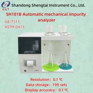  Lubricating Oil Automatic Mechanical Impurity Analyzer ASTM D473 Gravimetric Method Manufactures