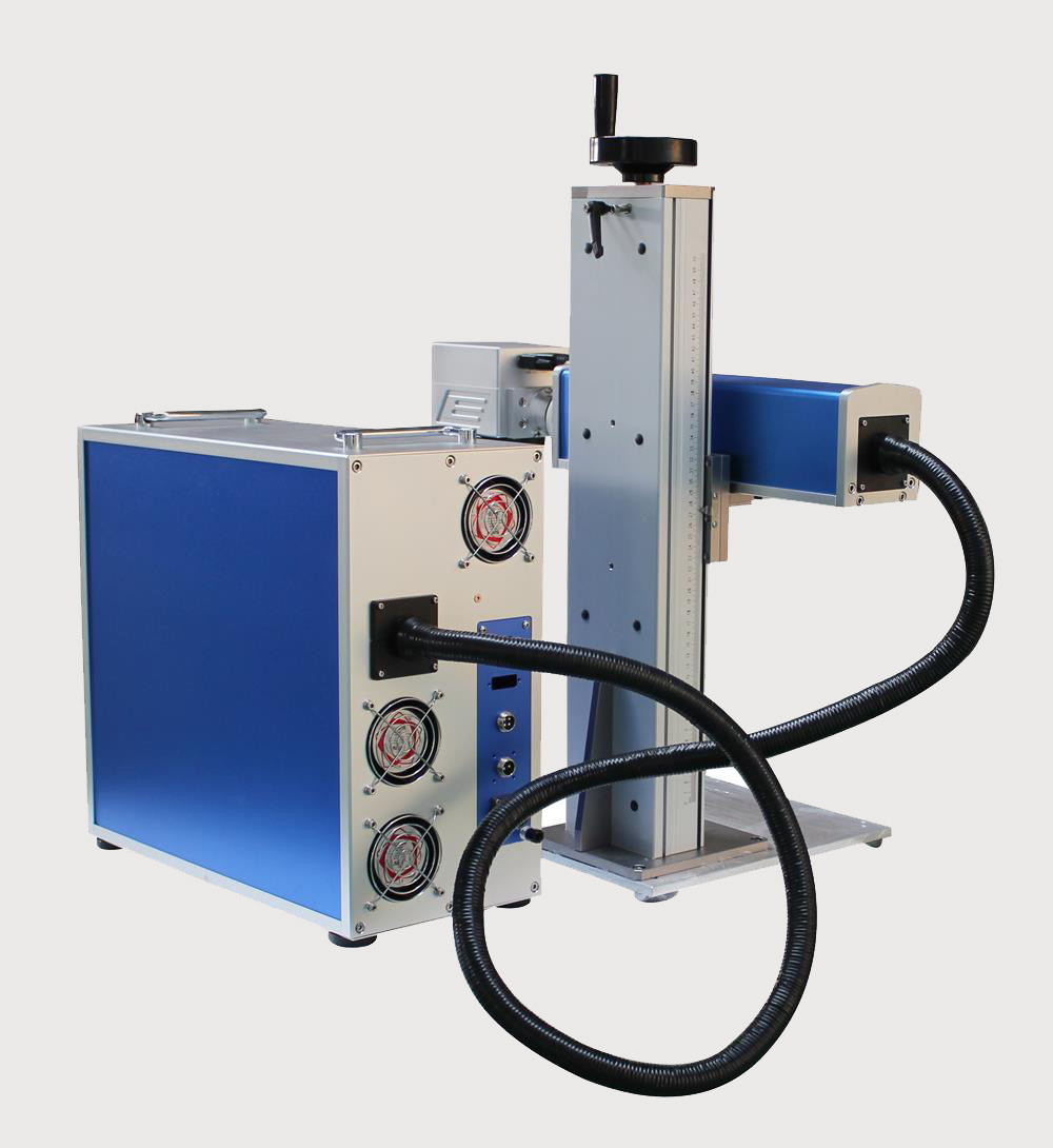 30W Mini Fiber Laser Marking Machine Portable Version for Metal and Plastic Marking and Engraving