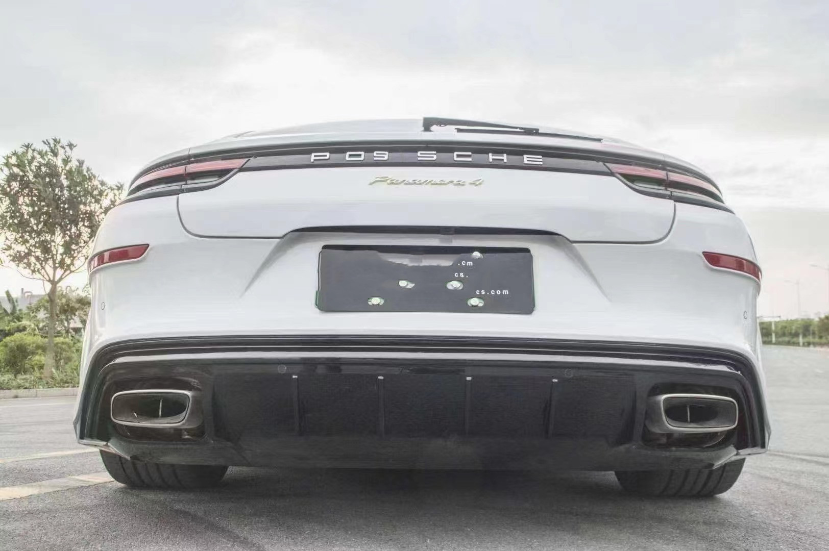 For TechArt Style Body Kit for porsche Paramera 971 Body Kit Wide Body Front and Rear Bumpers