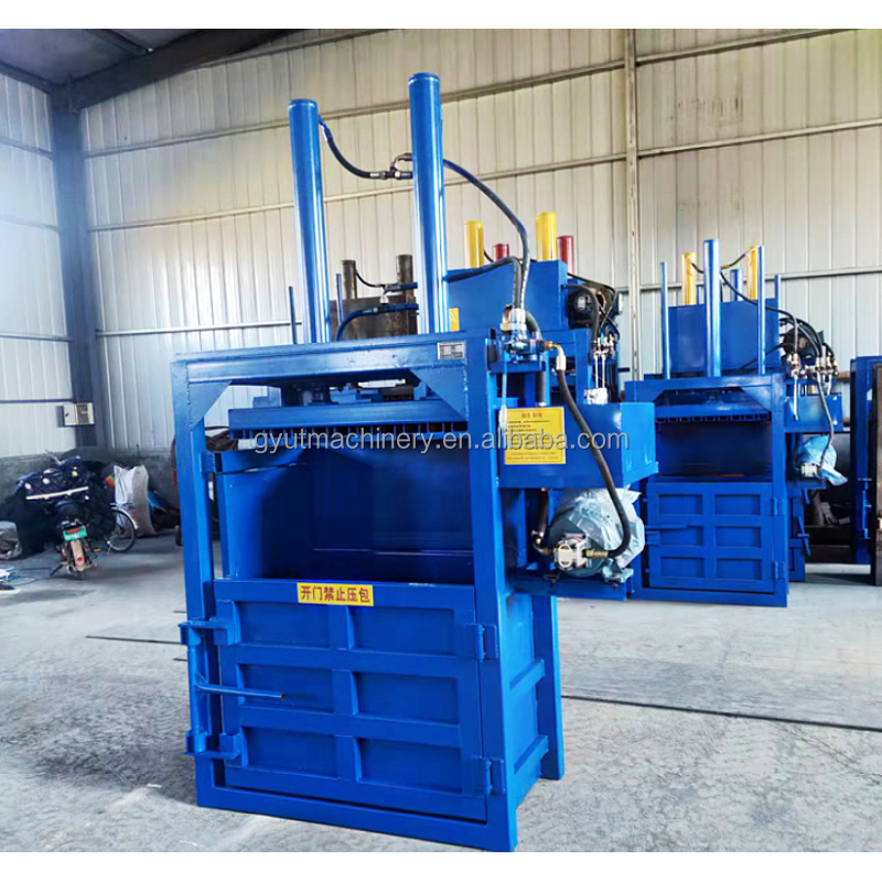 Packaging Waste Paper Hydraulic Carton Compress Baler Packing Machine for Commodity