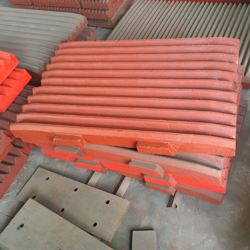 high manganese steel jaw crusher plates for PE series crusher Shanbao Casting wear parts